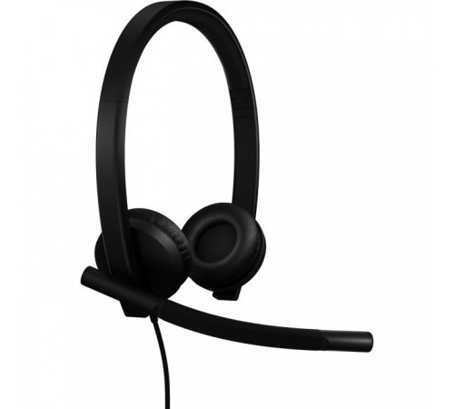 Навушники Logitech H570e Corded for Business Stereo Teams USB-A Black (981-001430) Навушники Logitech H570e Corded for Business Stereo Teams USB-A Black (981-001430)