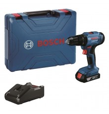 Шуруповерт Bosch GSB 183-LI 18V, 1х2Ah, 21-56Нм, 374-1815 об/хв, кейс, 1.2кг (0.601.9K9.101)