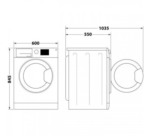 Пральна машина Indesit IM812BMYTIMEUA
