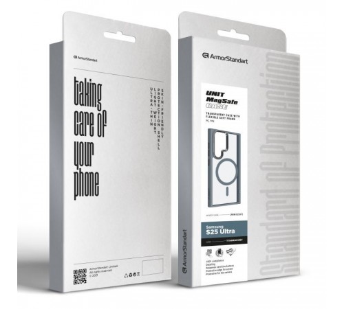 Чохол до мобільного телефона Armorstandart Unit MagSafe Samsung S25 Ultra Titanium Grey (ARM82267) Чохол до мобільного телефона Armorstandart Unit MagSafe Samsung S25 Ultra Titanium Grey (ARM82267)