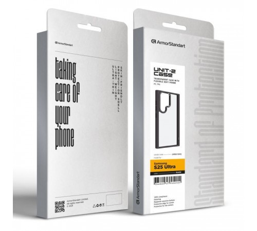Чохол до мобільного телефона Armorstandart UNIT2 Samsung S25 Ultra Black (ARM81843)