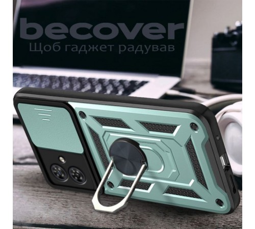 Чохол до мобільного телефона BeCover Military Motorola Moto G55 Dark Green (713058)