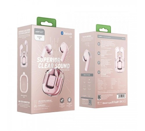 Наушники Acefast T6 Pink Lotus (6974316281566) Наушники Acefast T6 Pink Lotus (6974316281566)