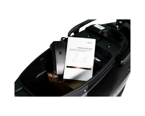 Электроскутер Atlas Spider Box 1500W Black (4003) Электроскутер Atlas Spider Box 1500W Black (4003)