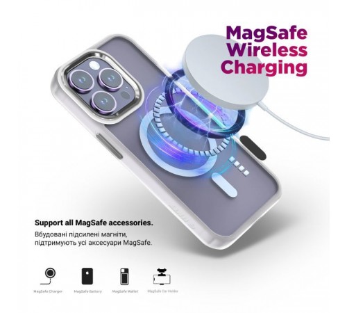 Чохол до мобільного телефона Armorstandart Unit MagSafe Apple iPhone 16e Matte Clear (ARM83877)
