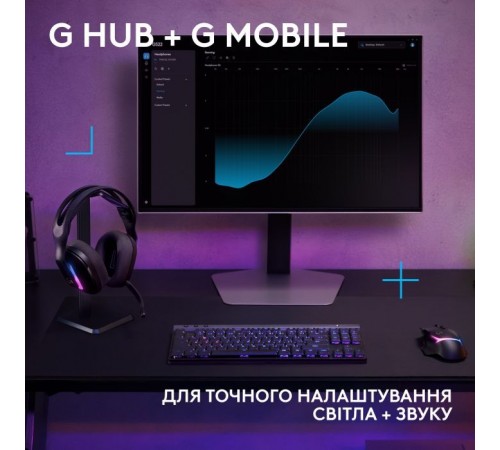 Навушники Logitech G522 Lightspeed Wireless Gaming Headset Black (981-001544)