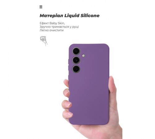 Чохол до мобільного телефона Armorstandart ICON Samsung S24 FE Camera cover Violet (ARM86384) Чохол до мобільного телефона Armorstandart ICON Samsung S24 FE Camera cover Violet (ARM86384)