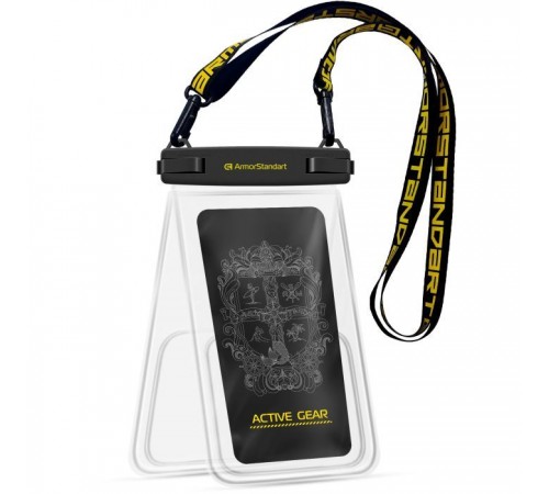 Чохол до мобільного телефона Armorstandart Waterproof Сapsule Double Pockets Black (ARM84415) Чохол до мобільного телефона Armorstandart Waterproof Сapsule Double Pockets Black (ARM84415)