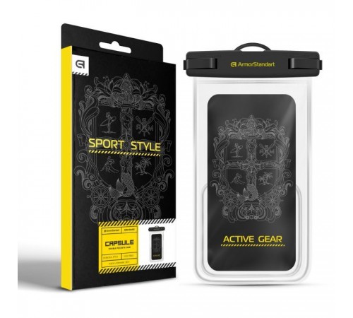 Чохол до мобільного телефона Armorstandart Waterproof Сapsule Double Pockets Black (ARM84415) Чохол до мобільного телефона Armorstandart Waterproof Сapsule Double Pockets Black (ARM84415)