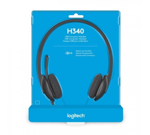 Наушники Logitech H340 USB HEADSET (981-000475) Наушники Logitech H340 USB HEADSET (981-000475)