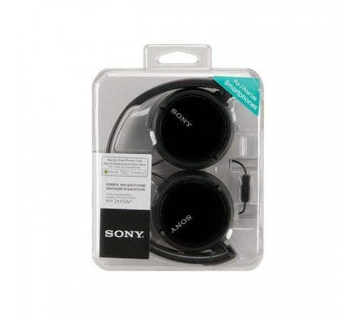 Наушники Sony MDR-ZX110AP Black (MDRZX110APB.CE7) Наушники Sony MDR-ZX110AP Black (MDRZX110APB.CE7)