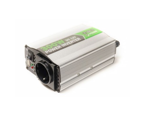 Автомобільний інвертор 12V/220V 300W, USB 5V 1A, HYM300-122 PowerPlant (KD00MS0001) Автомобільний інвертор 12V/220V 300W, USB 5V 1A, HYM300-122 PowerPlant (KD00MS0001)