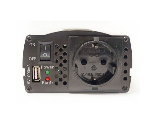 Автомобільний інвертор 12V/220V 300W, USB 5V 1A, HYM300-122 PowerPlant (KD00MS0001) Автомобільний інвертор 12V/220V 300W, USB 5V 1A, HYM300-122 PowerPlant (KD00MS0001)