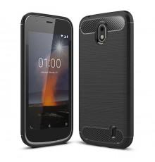 Чехол для мобильного телефона Laudtec для Nokia 1 Carbon Fiber (Black) (LT-N1B)