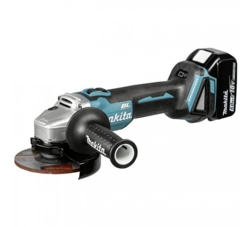 Шліфувальна машина Makita LXT, 5Аг х 2шт, Makpac, 125 мм (DGA504RTJ) Шліфувальна машина Makita LXT, 5Аг х 2шт, Makpac, 125 мм (DGA504RTJ)