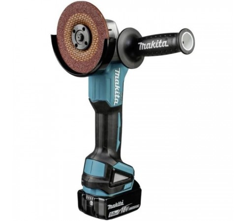 Шліфувальна машина Makita LXT, 5Аг х 2шт, Makpac, 125 мм (DGA504RTJ) Шліфувальна машина Makita LXT, 5Аг х 2шт, Makpac, 125 мм (DGA504RTJ)