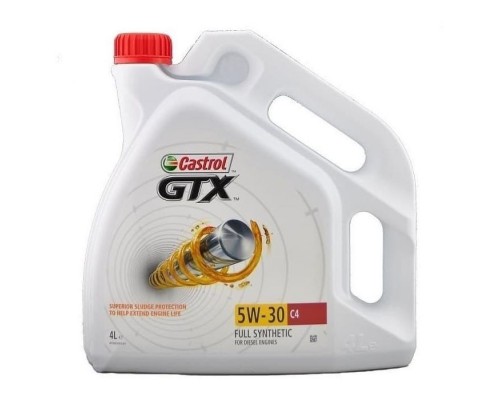 Моторное масло Castrol GTX 5W-30 C4 4л (CS 5W30 GTX C4 4L)