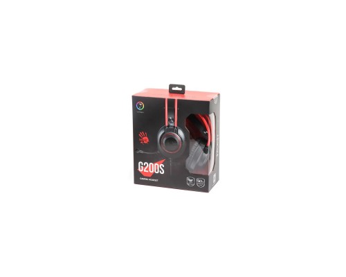 Наушники A4Tech Bloody G200S Black+Red