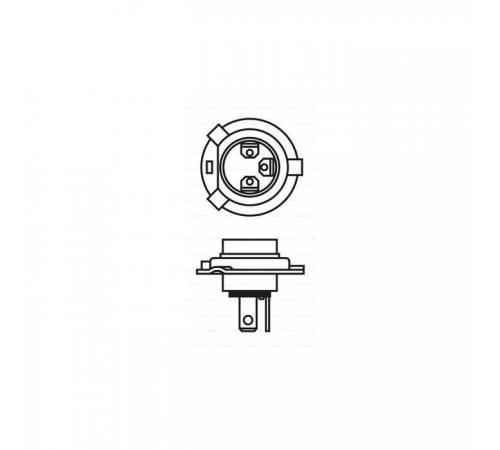Автолампа Bosch галогенова 60/55W (1 987 302 041) Автолампа Bosch галогенова 60/55W (1 987 302 041)