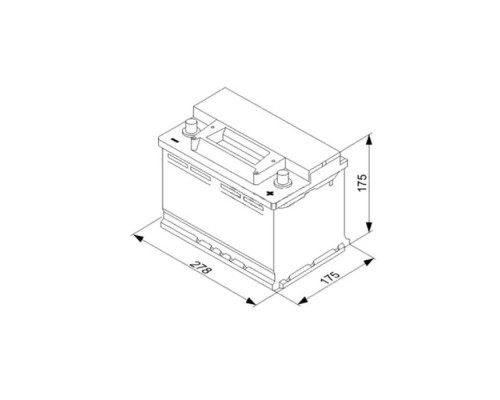Аккумулятор автомобильный Bosch 70А (0 092 S30 070) Аккумулятор автомобильный Bosch 70А (0 092 S30 070)
