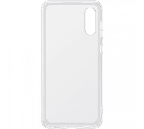 Чохол до мобільного телефона Samsung Soft Clear Cover Galaxy A02 (A022) Transparent (EF-QA022TTEGRU) Чохол до мобільного телефона Samsung Soft Clear Cover Galaxy A02 (A022) Transparent (EF-QA022TTEGRU)