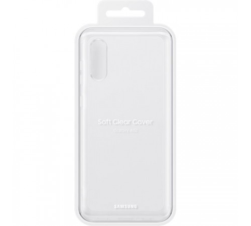 Чохол до мобільного телефона Samsung Soft Clear Cover Galaxy A02 (A022) Transparent (EF-QA022TTEGRU) Чохол до мобільного телефона Samsung Soft Clear Cover Galaxy A02 (A022) Transparent (EF-QA022TTEGRU)