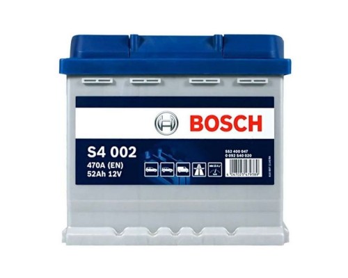 Аккумулятор автомобильный Bosch 52А (0 092 S40 020)
