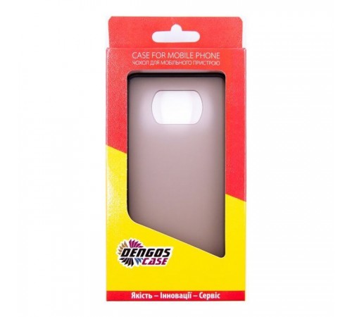 Чохол до мобільного телефона Dengos Matt POCO X3, black (DG-TPU-MATT-68) Чохол до мобільного телефона Dengos Matt POCO X3, black (DG-TPU-MATT-68)