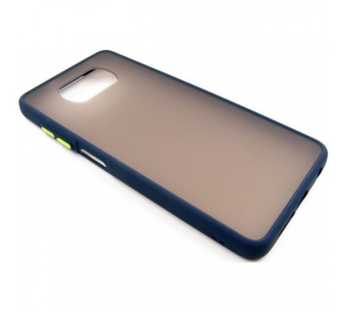Чохол до мобільного телефона Dengos Matt POCO X3, blue (DG-TPU-MATT-69) Чохол до мобільного телефона Dengos Matt POCO X3, blue (DG-TPU-MATT-69)