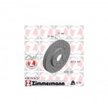 Гальмівний диск ZIMMERMANN 430.2614.52