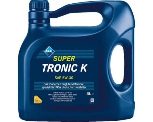 Моторна олива Aral SuperTronic K 5W-30, 4л (73276) Моторна олива Aral SuperTronic K 5W-30, 4л (73276)