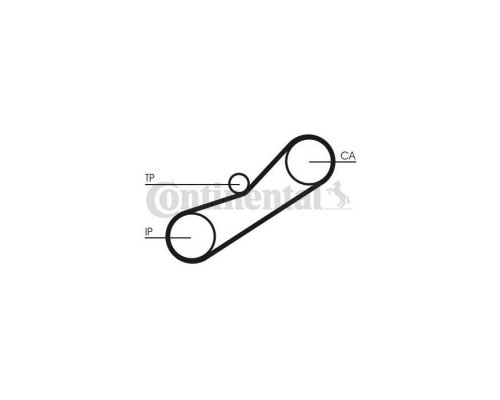 Ремінь ГРМ CONTITECH CT1042 Ремінь ГРМ CONTITECH CT1042