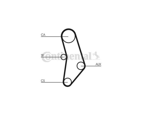 Ремінь ГРМ CONTITECH CT520 Ремінь ГРМ CONTITECH CT520
