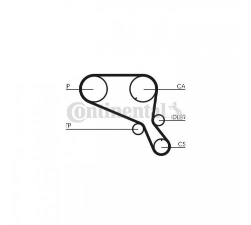 Ремінь ГРМ CONTITECH CT952 Ремінь ГРМ CONTITECH CT952