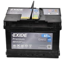 Акумулятор автомобільний EXIDE PREMIUM 61A (EA612)