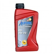 Моторное масло Alpine 0W-20 RSL 1л (0195-1)