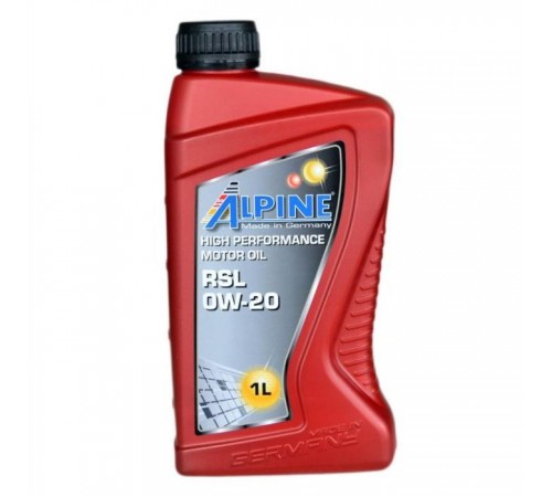 Моторна олива Alpine 0W-20 RSL 1л (0195-1)