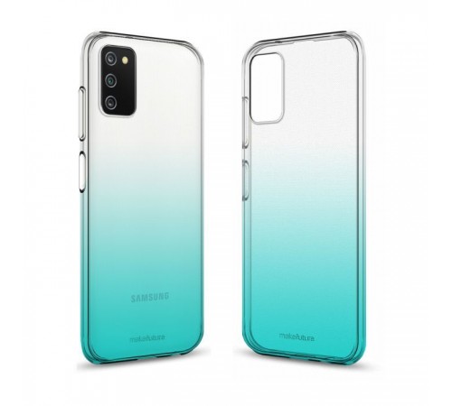 Чохол до мобільного телефона MakeFuture Samsung A03s Gradient (Clear TPU) Azure (MCG-SA03SAZ) Чохол до мобільного телефона MakeFuture Samsung A03s Gradient (Clear TPU) Azure (MCG-SA03SAZ)