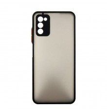 Чохол до мобільного телефона Dengos Matt Samsung Galaxy A03s black (DG-TPU-MATT-85)