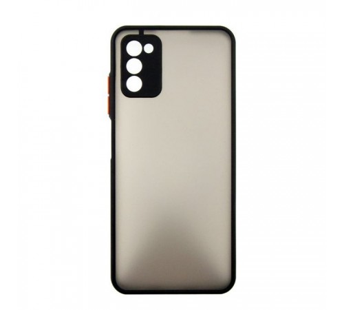 Чохол до мобільного телефона Dengos Matt Samsung Galaxy A03s black (DG-TPU-MATT-85)