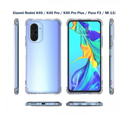 Чохол до мобільного телефона BeCover Anti-Shock Xiaomi Redmi K40 / K40 Pro / K40 Pro Plus / Poco (706974) Чохол до мобільного телефона BeCover Anti-Shock Xiaomi Redmi K40 / K40 Pro / K40 Pro Plus / Poco (706974)