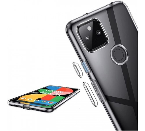 Чохол до мобільного телефона BeCover Google Pixel 5a 5G Transparancy (706921) Чохол до мобільного телефона BeCover Google Pixel 5a 5G Transparancy (706921)