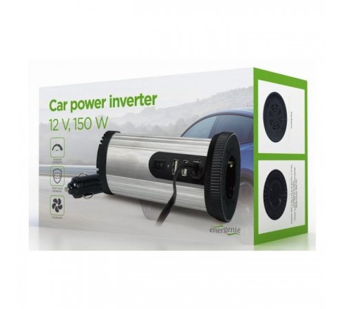 Автомобільний інвертор EnerGenie 12V/220V 150 Вт (EG-PWC150-01) Автомобільний інвертор EnerGenie 12V/220V 150 Вт (EG-PWC150-01)