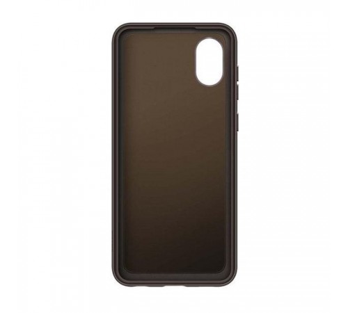 Чохол до мобільного телефона Samsung A03 Soft Clear Cover Black (EF-QA032TBEGRU) Чохол до мобільного телефона Samsung A03 Soft Clear Cover Black (EF-QA032TBEGRU)