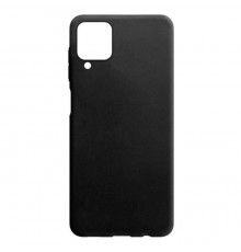 Чехол для мобильного телефона Drobak Liquid Silicon Case для Samsung Galaxy A12 Black (707011)