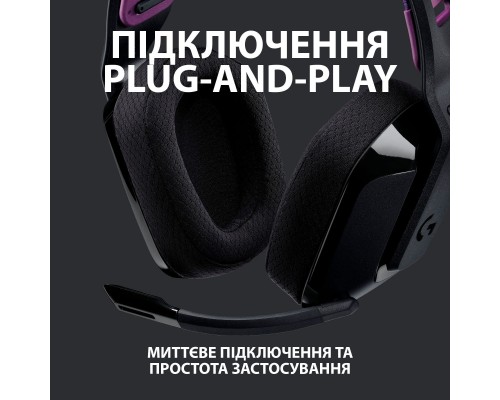 Навушники Logitech G535 Lightspeed Wireless Gaming Headset Black (981-000972) Навушники Logitech G535 Lightspeed Wireless Gaming Headset Black (981-000972)
