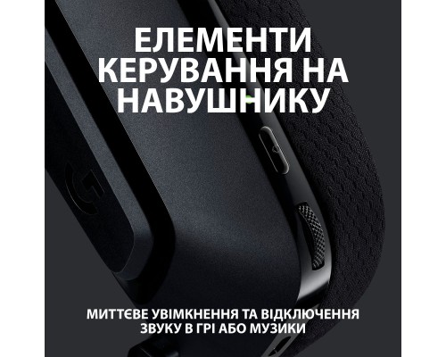 Навушники Logitech G535 Lightspeed Wireless Gaming Headset Black (981-000972) Навушники Logitech G535 Lightspeed Wireless Gaming Headset Black (981-000972)