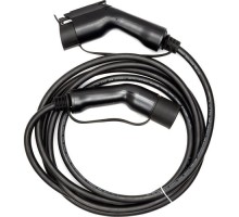 Зарядний кабель для електромобіля HiSmart Type 1 - Type 2, 32A, 7.2кВт, 1 фазный, 5м (EV200009)