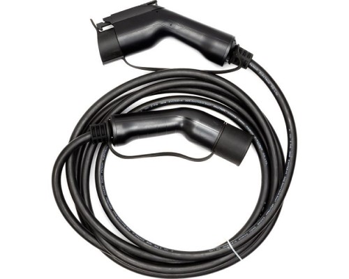 Зарядний кабель для електромобіля HiSmart Type 1 - Type 2, 32A, 7.2кВт, 1 фазный, 5м (EV200009) Зарядний кабель для електромобіля HiSmart Type 1 - Type 2, 32A, 7.2кВт, 1 фазный, 5м (EV200009)