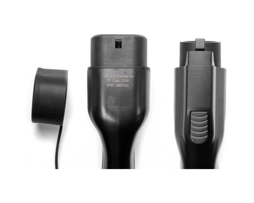 Зарядний кабель для електромобіля HiSmart Type 1 - Type 2, 32A, 7.2кВт, 1 фазный, 5м (EV200009) Зарядний кабель для електромобіля HiSmart Type 1 - Type 2, 32A, 7.2кВт, 1 фазный, 5м (EV200009)